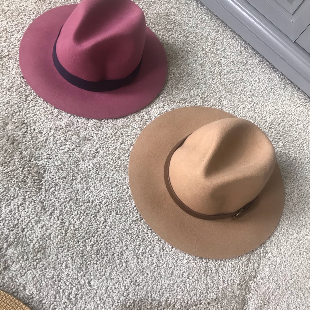 Wool fabric fedors